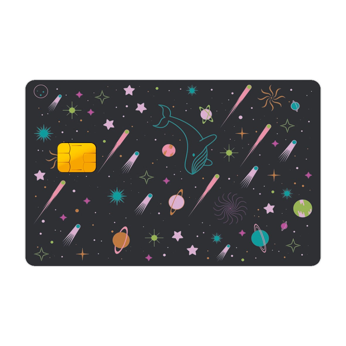 CAPACARD - Película Adesiva Para Cartão - Estrelas CAPACARD - Película Adesiva Para Cartão - Estrelas